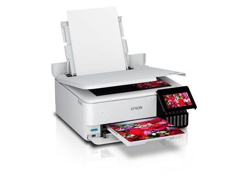 מדפסת ‏הזרקת דיו ‏משולבת Epson EcoTank L8160 אפסון