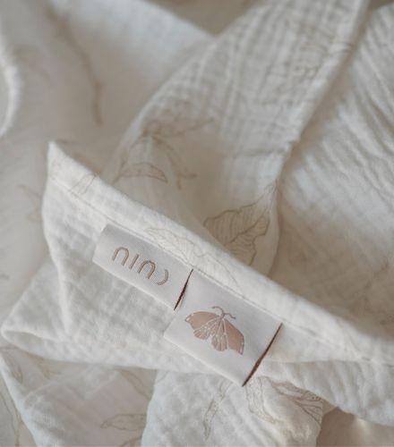 זוג מיני חיתולי טטרה מעוצבים 100% כותנה טטרא - סתיו