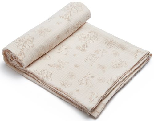 מיני חיתול מעוצב 100% כותנה טטרא - איילים