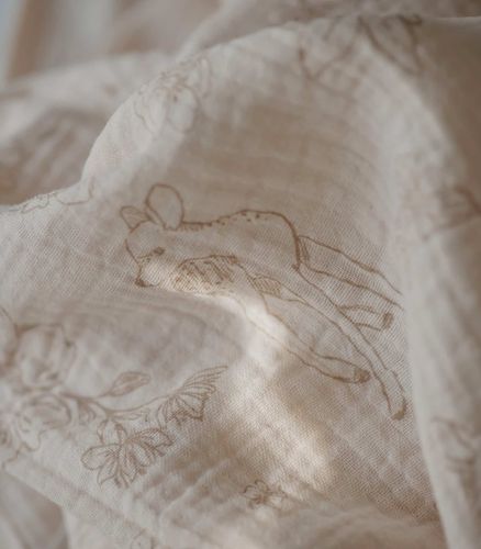 מיני חיתול מעוצב 100% כותנה טטרא - איילים