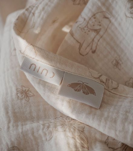 מיני חיתול מעוצב 100% כותנה טטרא - איילים