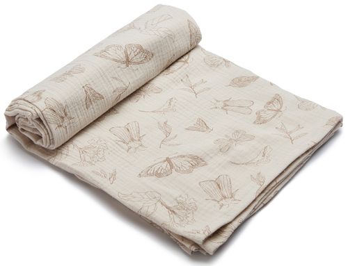 מיני חיתול מעוצב 100% כותנה טטרא - מעופפים