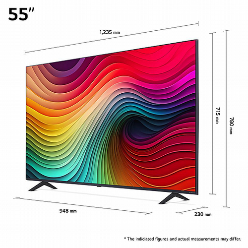 טלוויזיה 4K 55NANO81T6A‎ LG ‏55" אל ג'י
