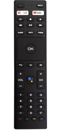 שלט רחוק תואם לטלוויזיה חכמה JVC SMART RM-C3416