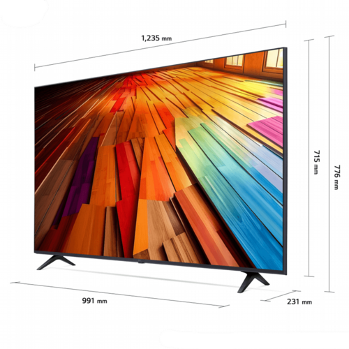 טלוויזיה חכמה 55" UHD 4K דגם 55UT80006LA מבית LG | אל.ג'י