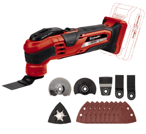 מולטיטול + סוללה 2.5 + מטען VARRITO  איינהל Einhell 