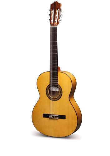 גיטרה קלאסית מוגברת CUENCA 30 FLAMENCO E2 Fishman Pre Fix Pro Blend