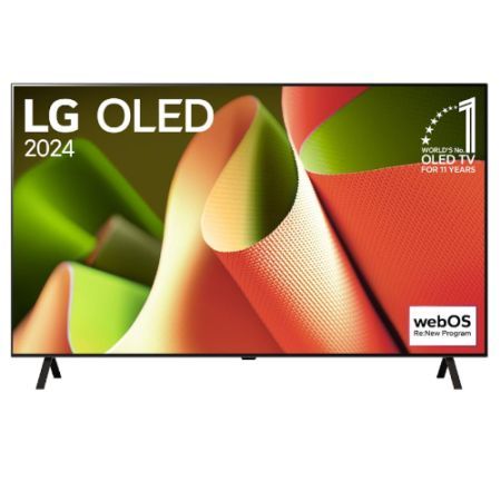 טלוויזיה חכמה "55 4K OLED B4 עם בינה מלאכותית מבית LG אל ג`י דגם OLED55B46LA אל ג'י