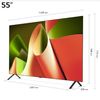 טלוויזיה חכמה "55 4K OLED B4 עם בינה מלאכותית מבית LG אל ג`י דגם OLED55B46LA