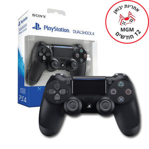   PS4 DUALSHOCK 4 BLACK CONTROLLERS סוני