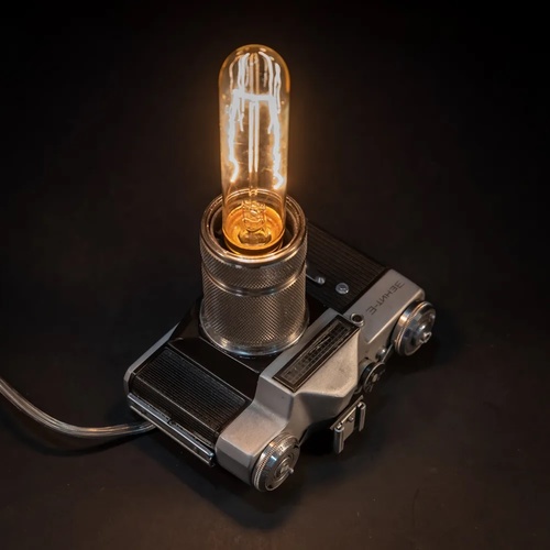 Back To Light Zenit E 1965 נורת מצלמה דקורטיבית