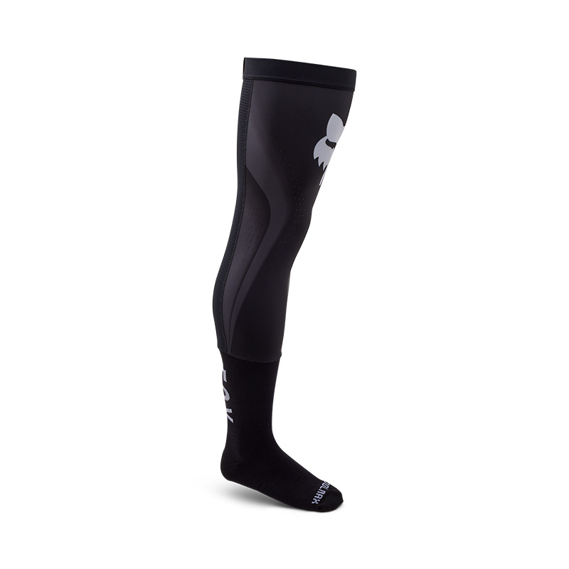 גרבי רכיבה פוקס שחור -  FOX FLEXAIR KNEE BRACE SOCKS V25