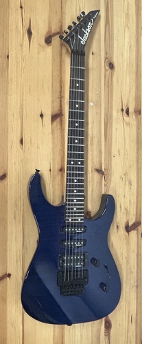 **** נמכרה ****גיטרה חשמלית משומשת Jackson PS2-Flame