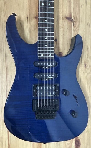**** נמכרה ****גיטרה חשמלית משומשת Jackson PS2-Flame
