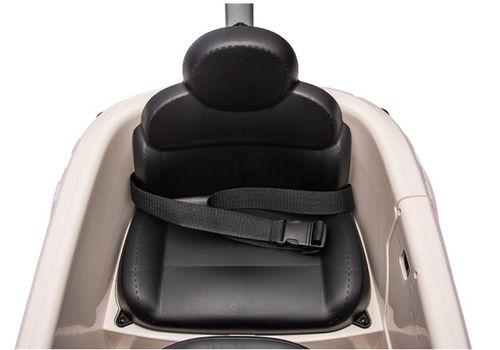 בימבה דחיפה בדמות BMW עם ידית הורה, דלתות נפתחות, גגון וצלילים - ורוד