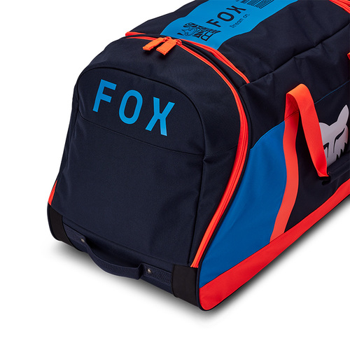 תיק ציוד פוקס כתום / כחול - FOX SHUTTLE 180 RACE SPEC ROLLER  V25 