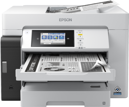 מדפסת ‏הזרקת דיו ‏משולבת Epson EcoTank Pro L15180 אפסון