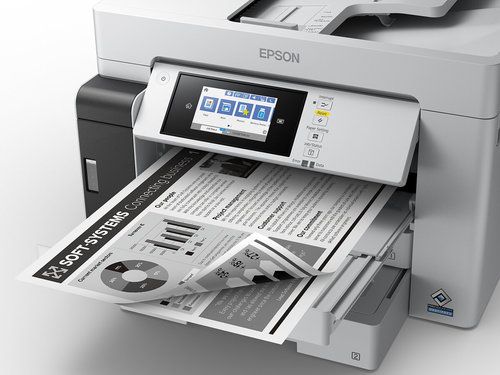 מדפסת ‏הזרקת דיו ‏משולבת Epson EcoTank Pro L15180 אפסון