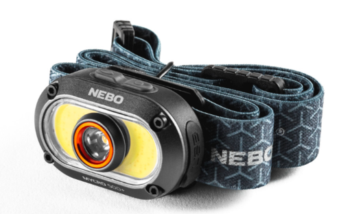 פנס ראש NEBO -  MYCRO 500+ Rechargeable Headlamp