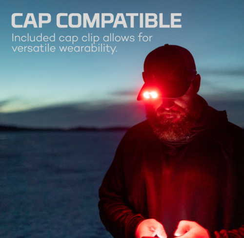 פנס ראש NEBO -  MYCRO 500+ Rechargeable Headlamp