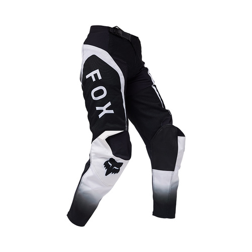 חליפת ילדים פוקס 180 שחור / לבן - FOX YTH 180 LEAN V25