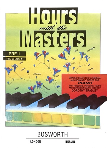 ספר תווים Dorothy Bradley: Hours With The Masters Pre Grade 1