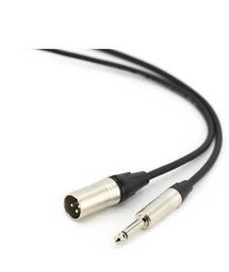 כבל אודיו מקצועי XLR - PL באורך 5 מטר