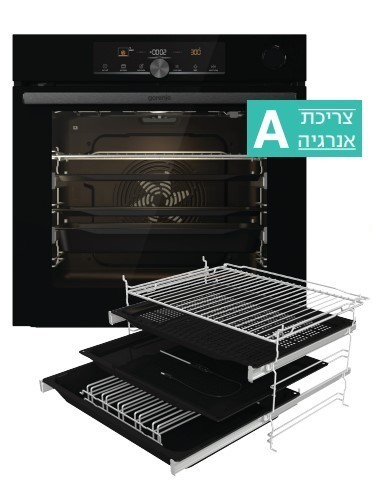 תנור בנוי פירולטי gorenje BPS6747A06BGX