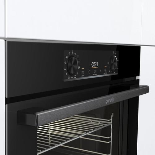 תנור בנוי 60 ס''מ גורנייה דגם BOS6737BG שחור gorenje
