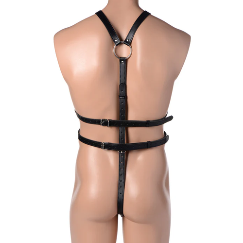 רתמת גוף לגבר | Strict Male Full Body Harness
