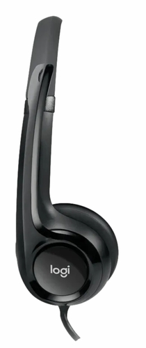 אוזניות עם מיקרופון למחשב בחיבור Logitech H390 USB