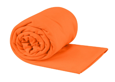 מגבת מטיילים POCKET TOWEL LG 60X120 כתום - Sea to Summit