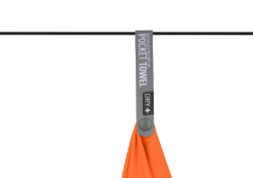 מגבת מטיילים POCKET TOWEL LG 60X120 כתום - Sea to Summit