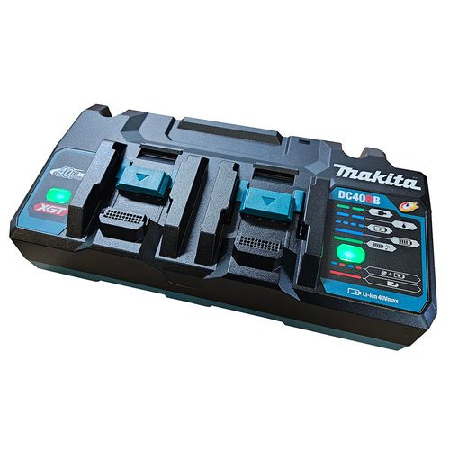 מטען מהיר כפול חכם 40V דגם MAKITA DC40RB  מקיטה