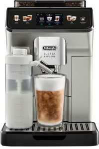 מכונת קפה אוטומטית דלונגי Delonghi eletta explore black silver