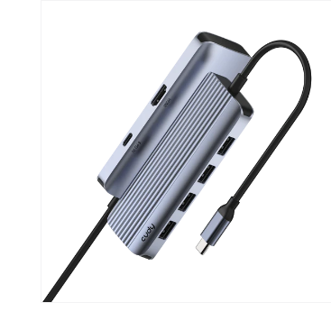 CUDY 6-IN-1 USB-C Hub 4K HDMI UH500