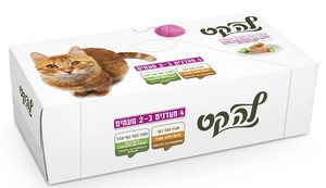 לה קט מעדן פטה מולטיפק-מארז רביעייה של 100 גרם
