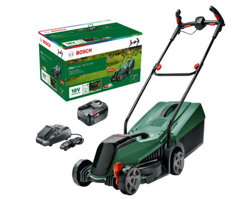 מכסחת דשא נטענת בוש  CityMower 18V-32-300 BOSCH