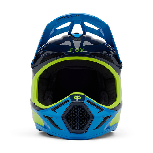 קסדת ילדים פוקס כחול - FOX YTH V3 IMPRESSION V25