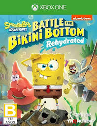 SPONGE BATTLE FOR BIKONO BOTTOM XBOX game