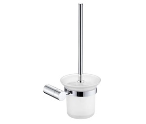 מברשת אסלה תלויה עגולה STYLO-4757-CP ניקל מבריק
