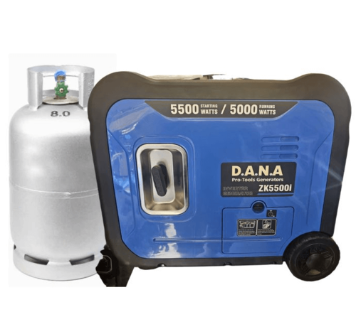 גנרטור אינוורטר מושתק בנזין משולב גז 5500W חד פאזי MPG5500iG