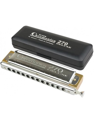 מפוחית הונר כרומטית Hohner Super Chrominca 270C Deluxe