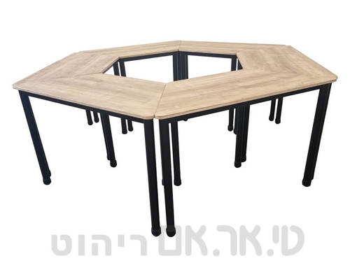  שולחן טרפז זוגי