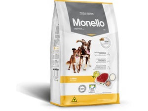 מונלו לכלב בטעם בקר בוגר 15 ק"ג -  Monello מזון יבש לבוגרים