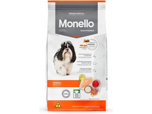 מונלו לכלב בטעם עוף בוגר גזע קטן 7 ק"ג -  Monello מזון יבש לבוגרים