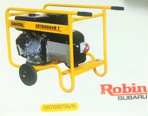 גנרטור מנוע בנזין חד פזי 380V EX-40 דגם SR4600TAVR שטל