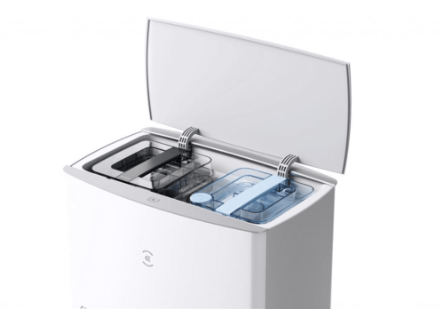 שואב אבק רובוטי שוטף אקווקס דגם DEEBOT T20 OMNI לבן