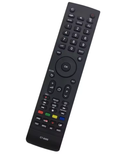 שלט רחוק מקורי לטלוויזיות טושיבה TOSHIBA דגם CT-8068