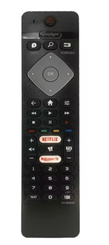 שלט תואם לטלויזיה חכמה פיליפס PHILIPS SMART  4K Smart LED TV